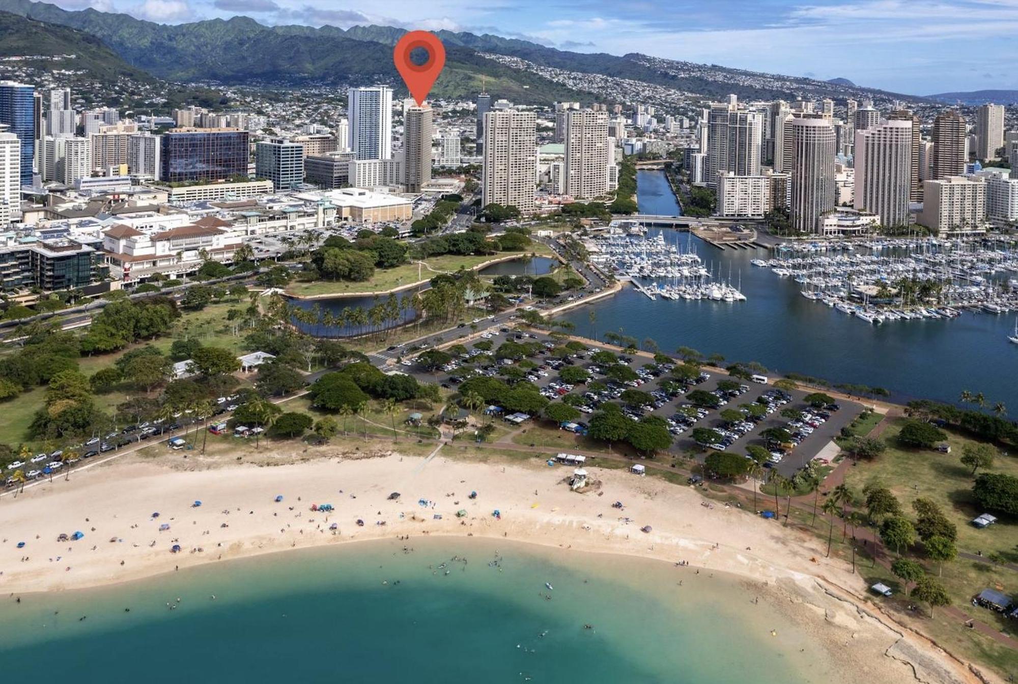 Ala Moana Condo By Zelloo Honolulu Eksteriør bilde